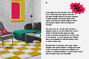 CandyPaint - Retro Groovy Font, a Sans Serif Font by Typeparties (Thumbnail 4 of 9)