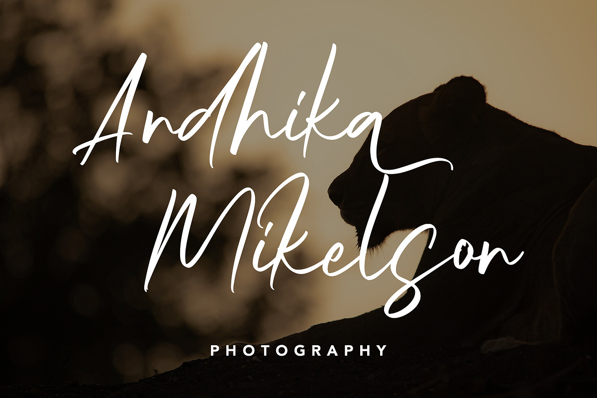 Nightlife, a Handwritten Font by HATFSTUDIO (Photo 4 of 8)