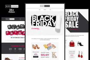 BlackCoupon Email Template Builder