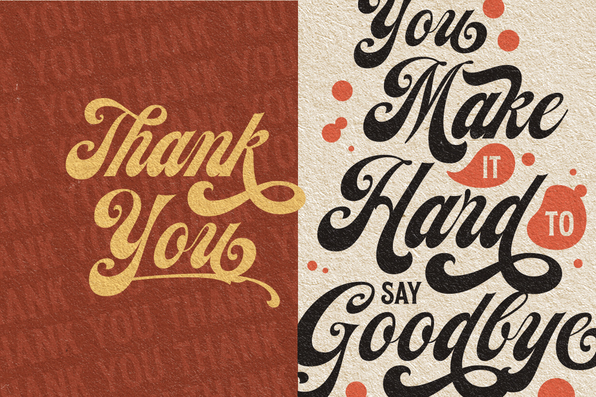 Fragtude - Vintage Display Typeface, a Serif Font by Letterhend Studio (Photo 10 of 10)