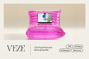 Veze - Y2K Mockup Bundle, a Device Mockup by Creavora (Thumbnail 1 of 11)