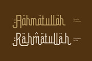 Korimmah - Arabic Style Typeface, a Font by Imoodev (Thumbnail 2 of 5)