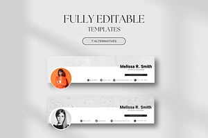 LinkedIn Banner Canva Template