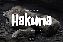 Hakuna Cute Font