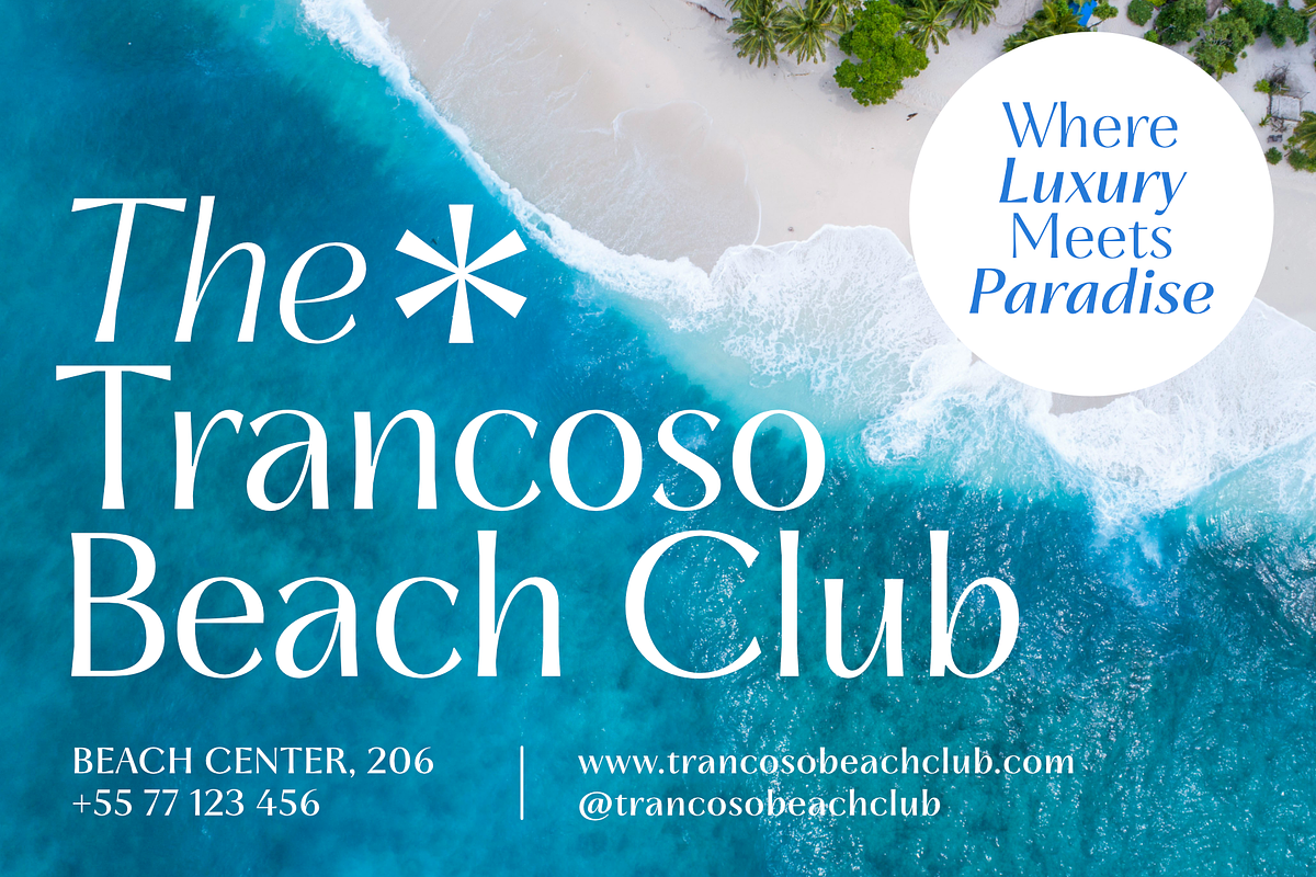 Trancoso Sans, a Sans Serif Font by Genilson Santos (Photo 4 of 17)