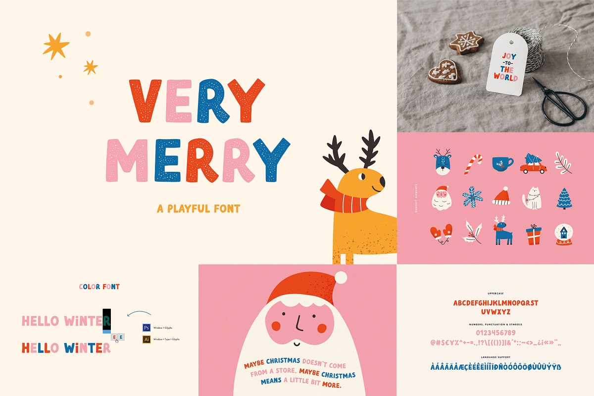 Whole shop BUNDLE | Fonts & Graphics, a Script Font by JuliaVolkova (Photo 4 of 32)