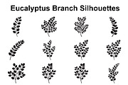 Eucalyptus Leaf Branch Collection, an Object Graphic by Designer_Momina (Thumbnail 1 of 3)