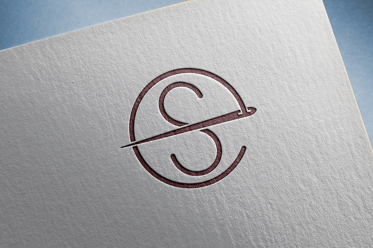 Initial Letter ES OR SE Tailor Logo, a Branding & Logo Template by art_creater (Photo 2 of 2)