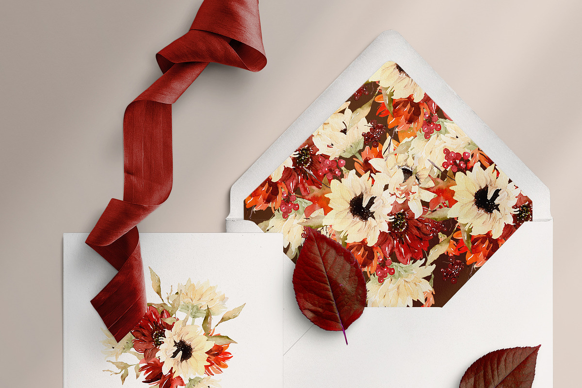 Watercolor flower - Thanksgiving Day, an Illustration by Beigetime (Photo 11 of 14)