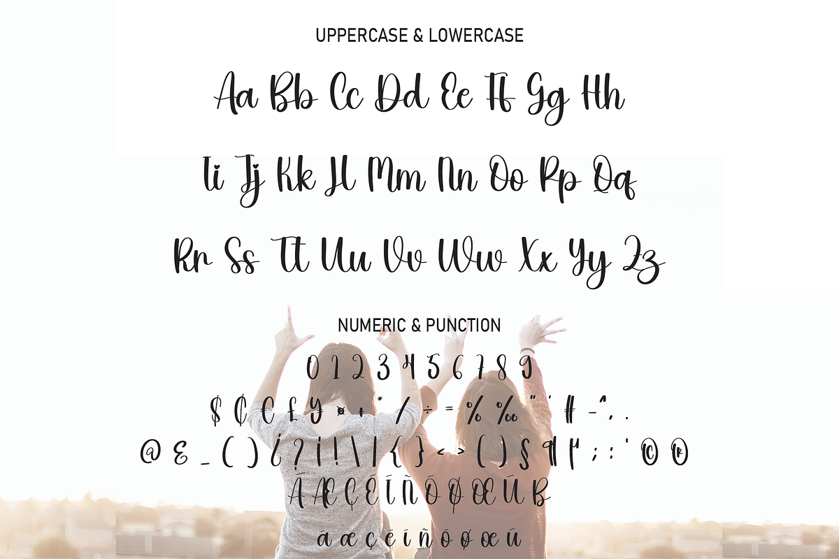Bestie | Script Font, a Script Font by Scratchones (Photo 2 of 8)