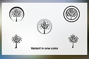 Set of logos trees, a Branding & Logo Template by BondarenkoNat (Thumbnail 2 of 3)