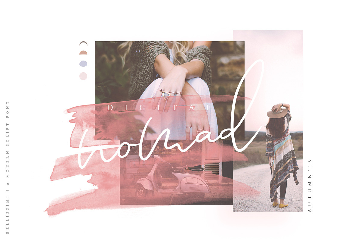 Bellissimi + 6 Free Logo Templates preview 3