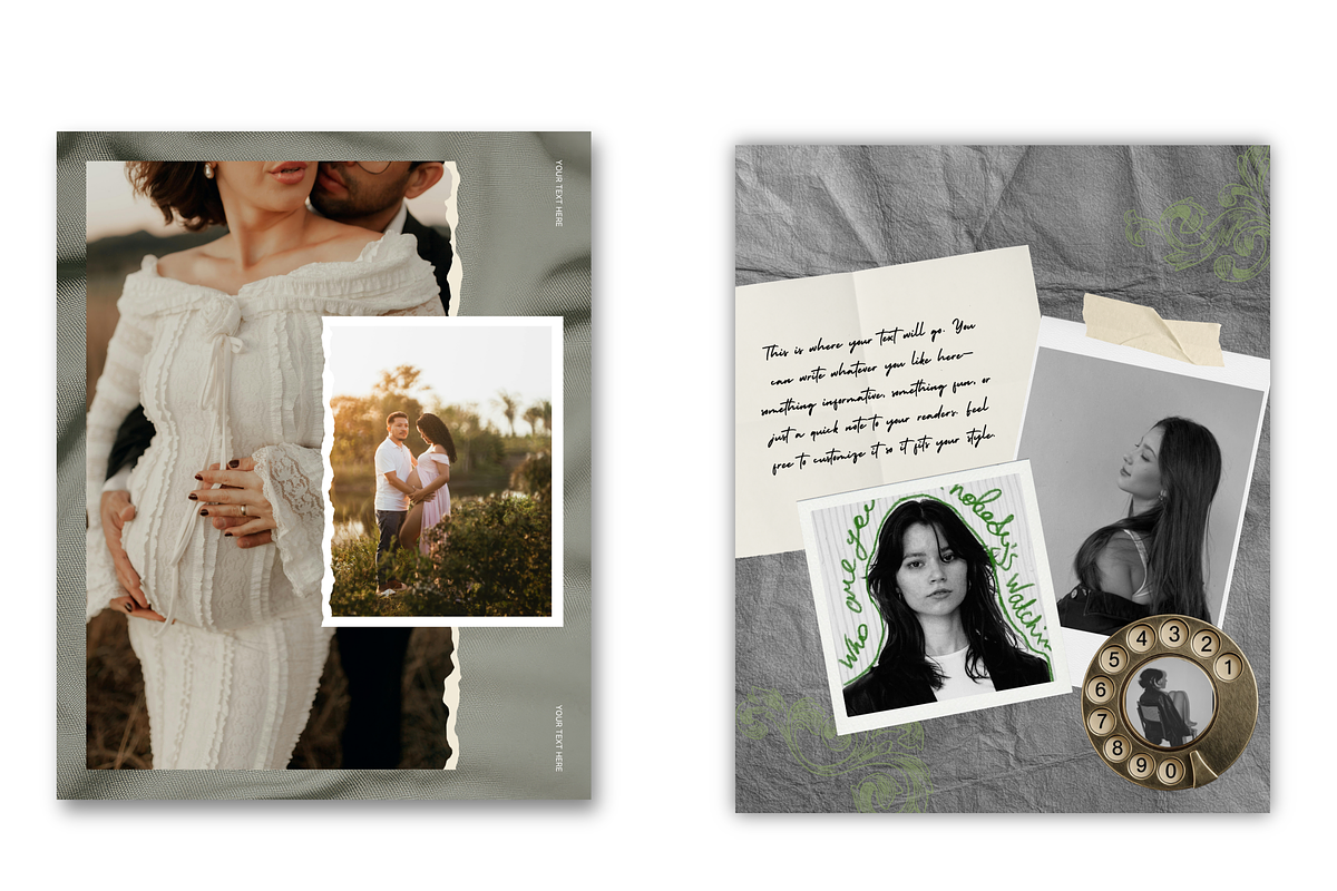 Canva Instagram Templates Vintage, a Social Media Template by Wicked Creative (Photo 18 of 20)