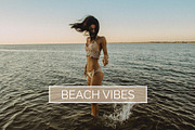 10 Beach Vibes Lightroom Presets, an Action Add-On by Winsome Effects & Co. (Thumbnail 1 of 4)