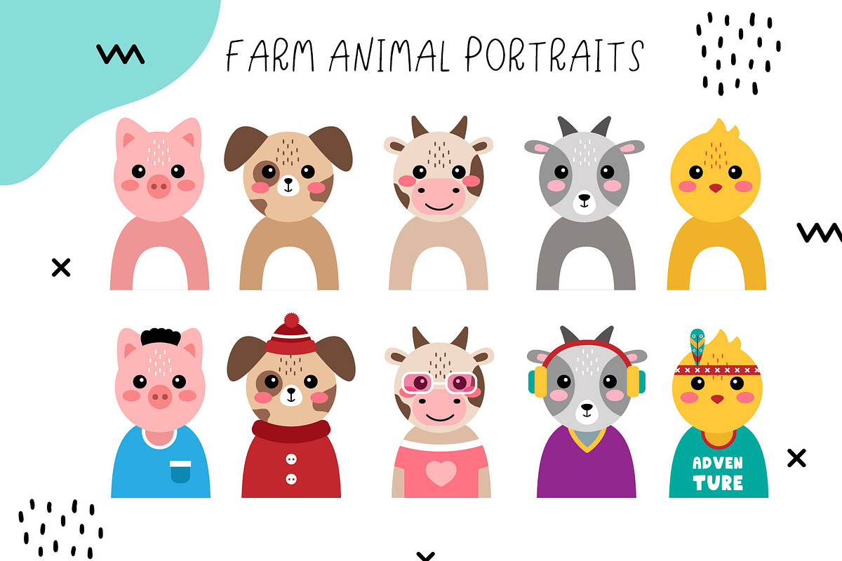 Lovely Animals Creator, an Animal Illustration by JuliyArt (Photo 7 of 17)