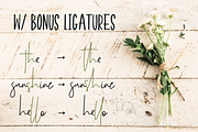 Hearth & Home Font Duo, a Script Font by Flycatcher Design (Thumbnail 3 of 8)