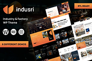 Indusri - Industry WordPress Theme, a WordPress Template by ThemesRain (Thumbnail 2 of 3)