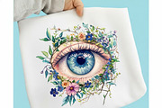Watercolor Floral Anatomy Clipart, a Seasonal Illustration by designcity5 (Thumbnail 3 of 5)