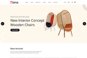 Furniture Shopify Theme - Diana