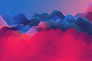 10 Wavy Backgrounds / Textures, a Texture Graphic by UgurSarac (Thumbnail 3 of 9)