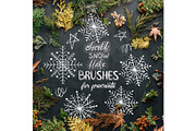 Snowflake brushes for Procreate, a Brush Add-On by Almazova Dolzhenko (Thumbnail 2 of 4)