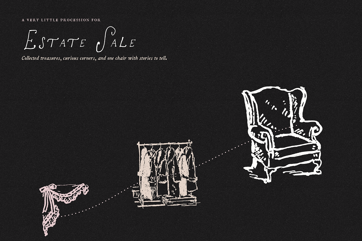 Antique Clipart, Estate Sale Ink, an Object Illustration by The October Creative (Photo 13 of 13)
