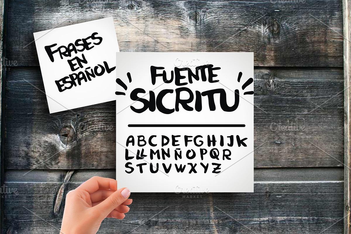 FUENTE SICRITU Frases en Español