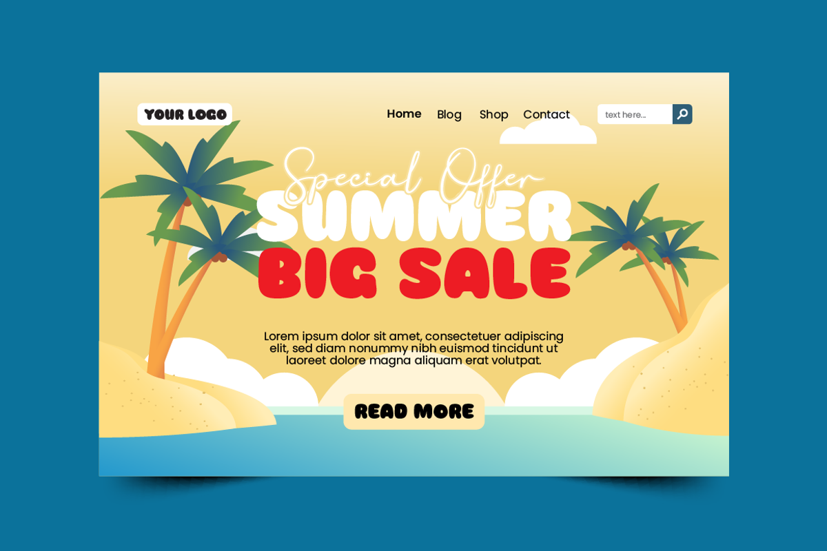 Summer Set Graphic Design V25, a Flyer Template by twinstd (Photo 4 of 6)