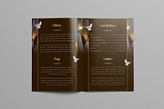 Funeral Program | Ms Word Version, a Brochure Template by GreenPixi (Thumbnail 4 of 4)