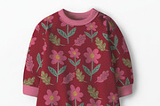 Baby oversized Romper Mockup, a Hoody Mockup by Nora Gad (Thumbnail 9 of 16)