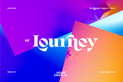 RF Lourney Serif Display + Extra, a Serif Font by Unfutur Labs (Thumbnail 1 of 10)
