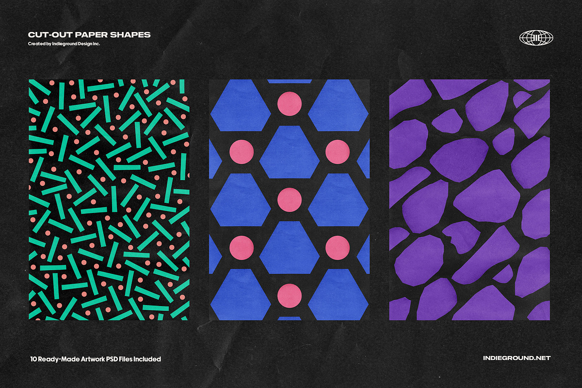 Paper Shapes, an Object Graphic by Indieground Design Inc. (Photo 4 of 10)