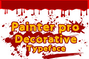 Painter Pro, a Slab Serif Font by Emdaduljs (Thumbnail 1 of 6)