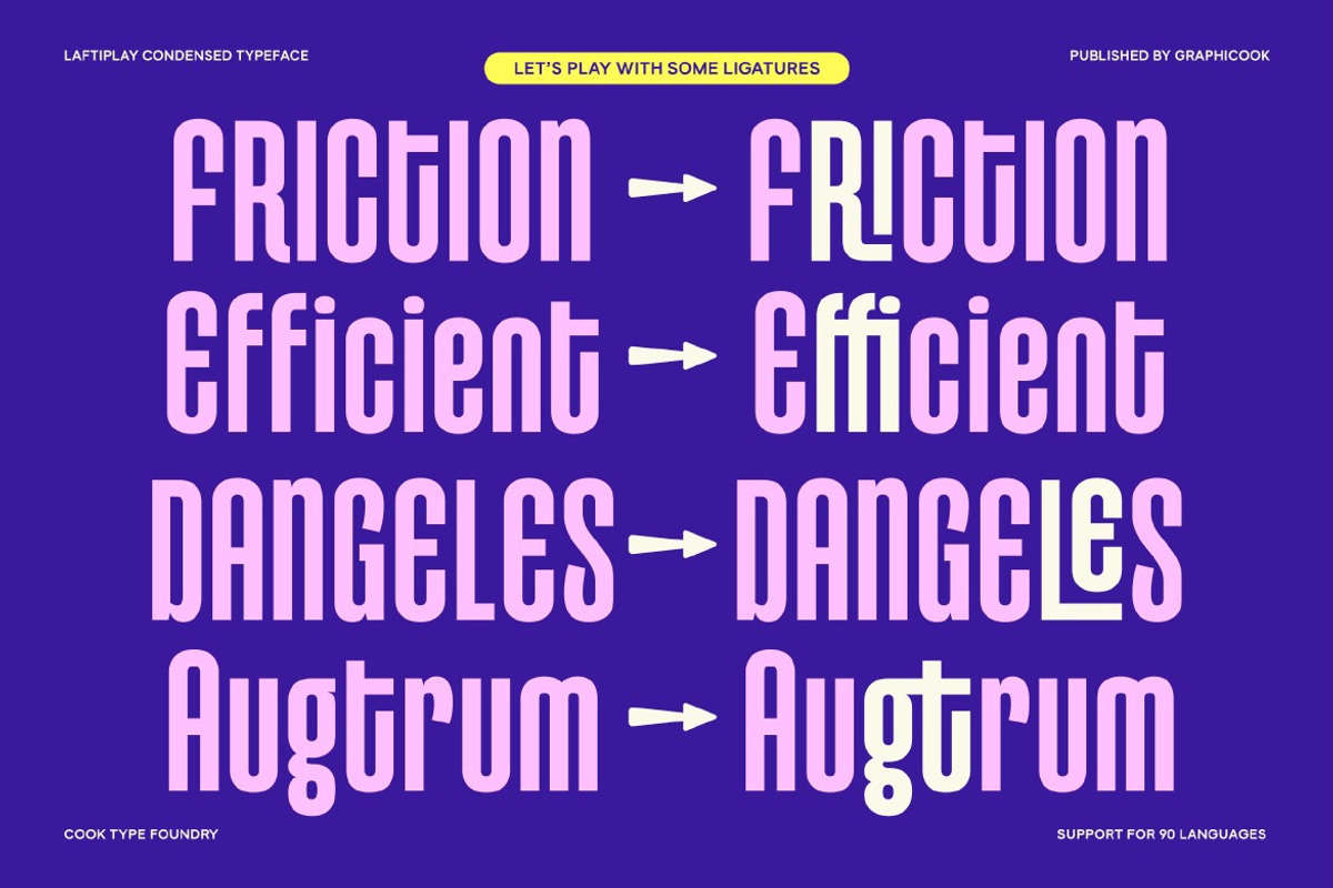 Laftiplay, a Sans Serif Font by graphicook (Photo 6 of 10)