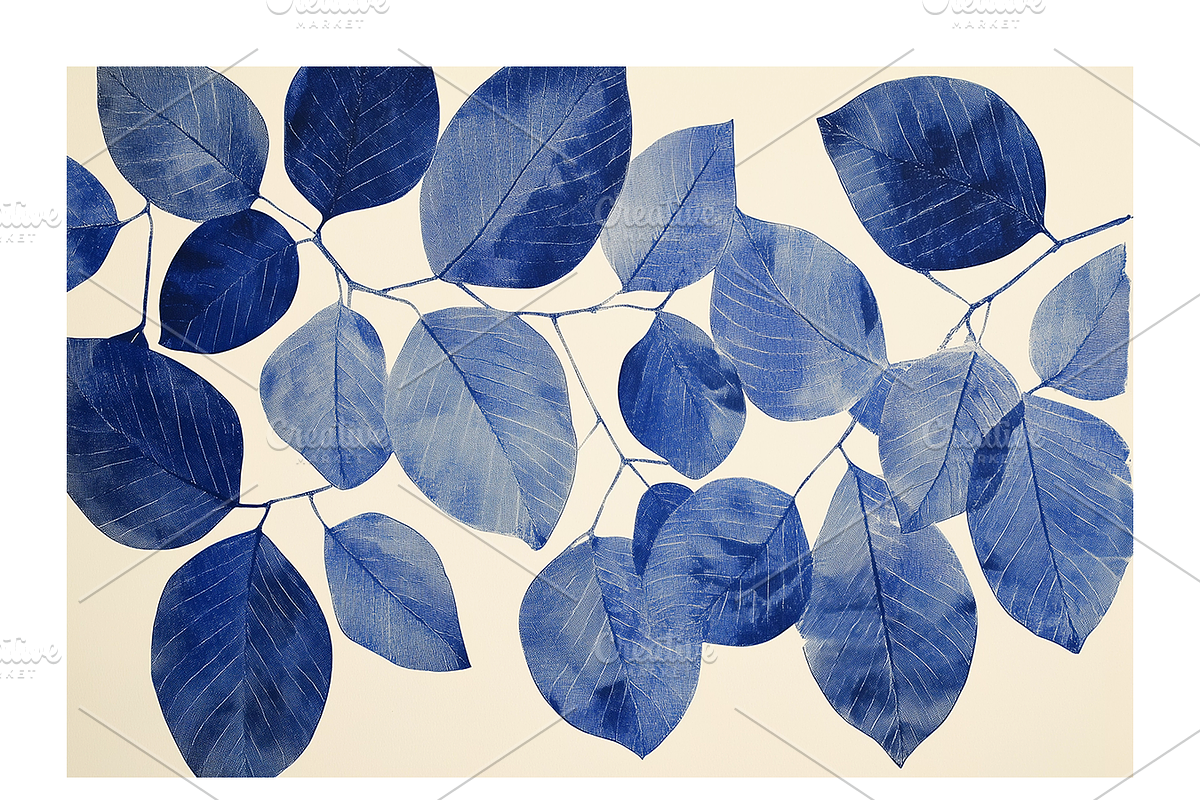 Blik Co. Organic Leaf Patterns, a Texture Illustration by milatovar (Photo 12 of 24)