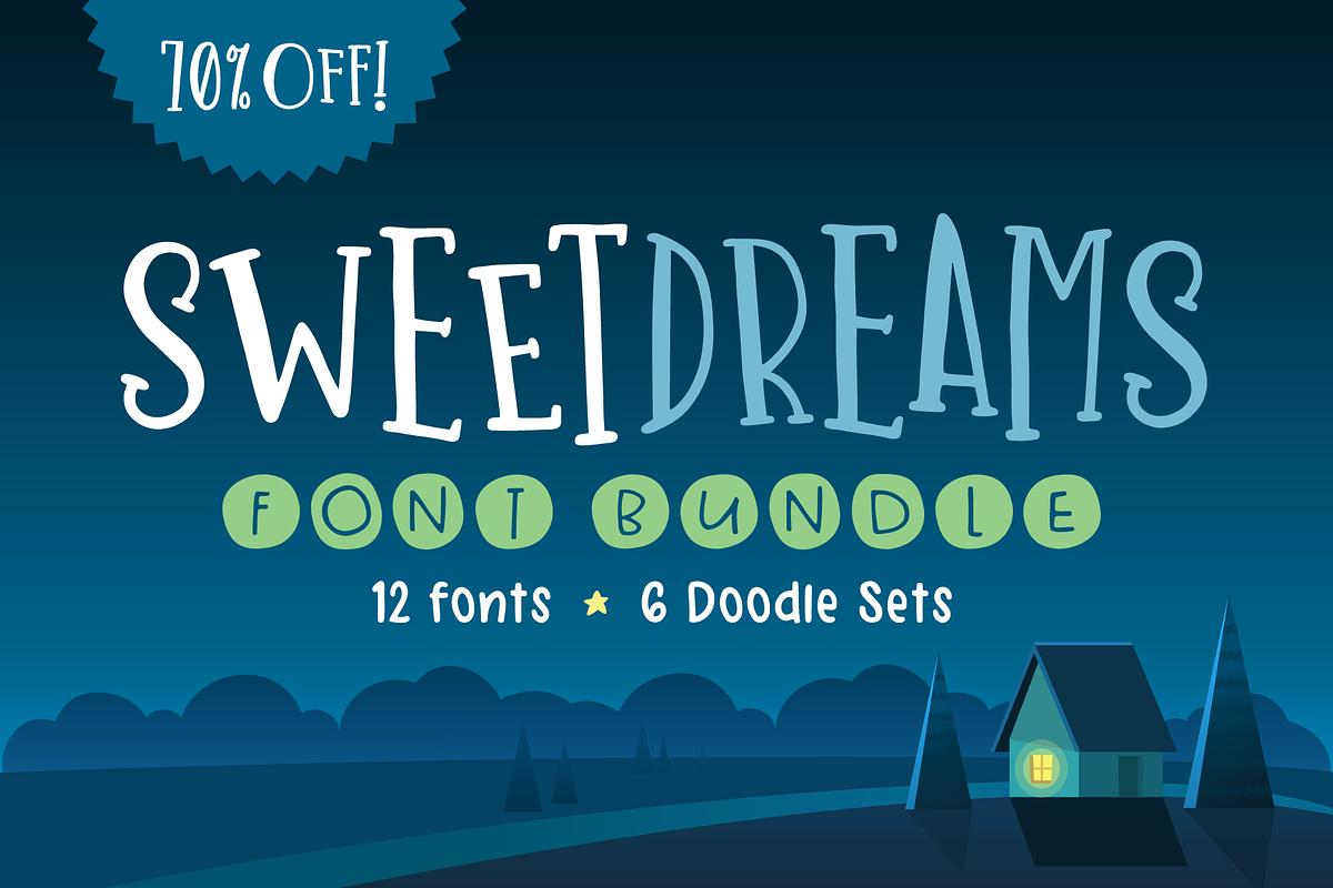 Sweet Dreams Font Bundle