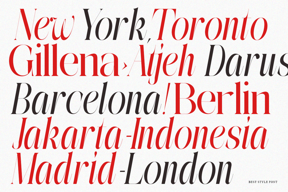 The Simple Editorial | 15 Style Font, a Serif Font by IM Studio (Photo 9 of 12)