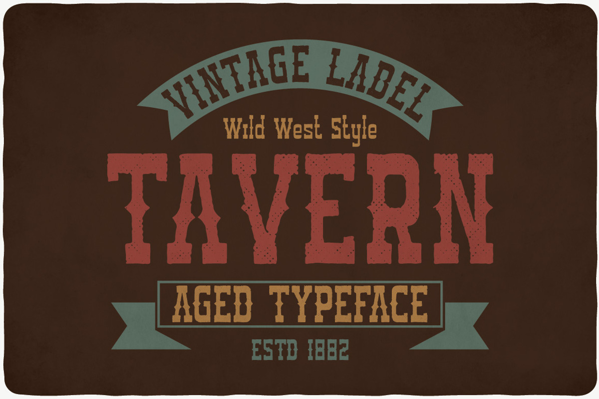 Tavern Typeface preview 3