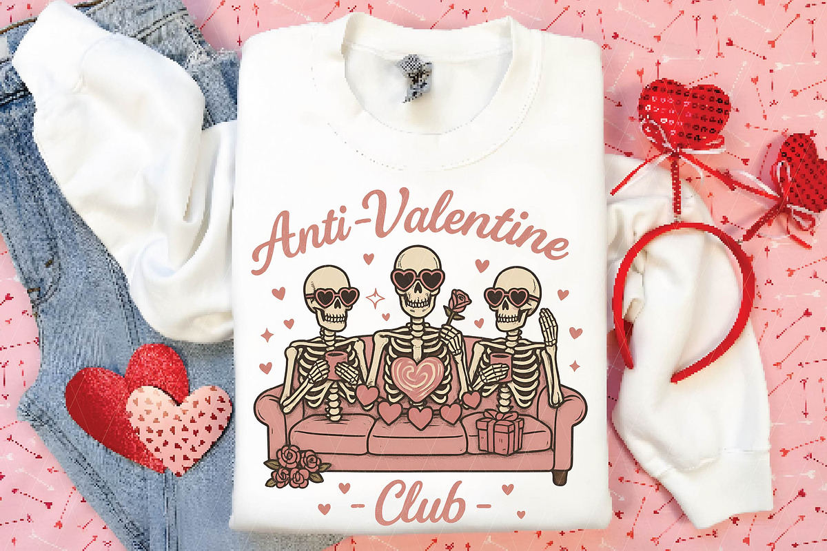 Anti Valentine Club Png, Valentine's, an Illustration by DreamPrint404 (Photo 2 of 8)