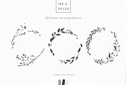 Ink botanicals, logos & patterns, a Texture Illustration by Lisa Glanz (Thumbnail 15 of 32)