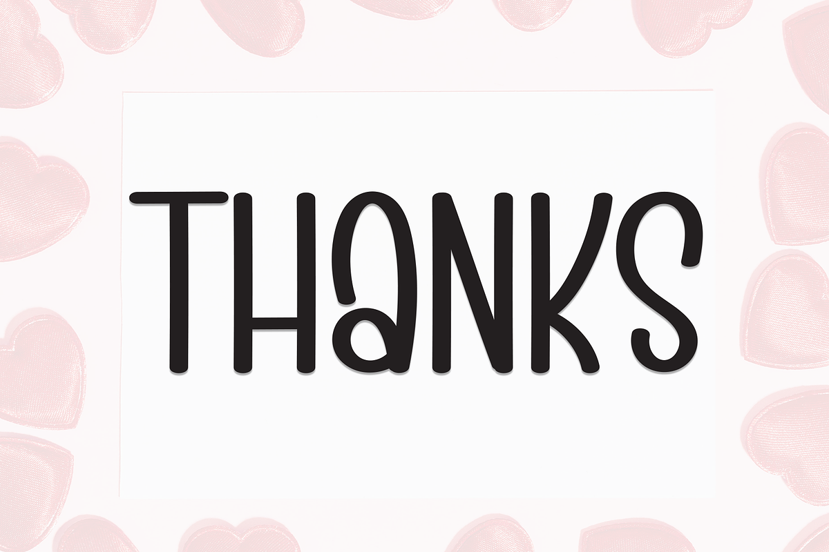 The Valentine | Script Font, a Script Font by Scratchones (Photo 9 of 9)