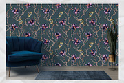 Dark floral watercolor clipart, an Illustration by Kate Lanbina (Thumbnail 15 of 19)