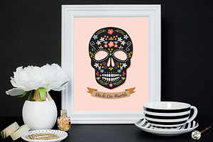 Sugar Skull Illustration