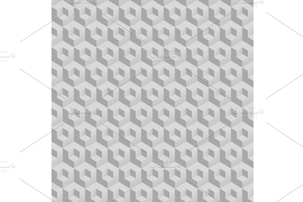 Vector abstract 3d blocks background, an Illustration by piter.goskov
