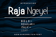 RajaNgeyel, a Handwritten Font by Auliacreative (Thumbnail 4 of 4)