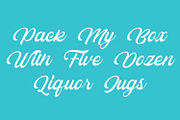 Gradine Script Font, a Script Font by Arendxstudio (Thumbnail 6 of 20)