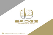 Bridge Logo Template, a Branding & Logo Template by Avartde Creative (Thumbnail 1 of 2)