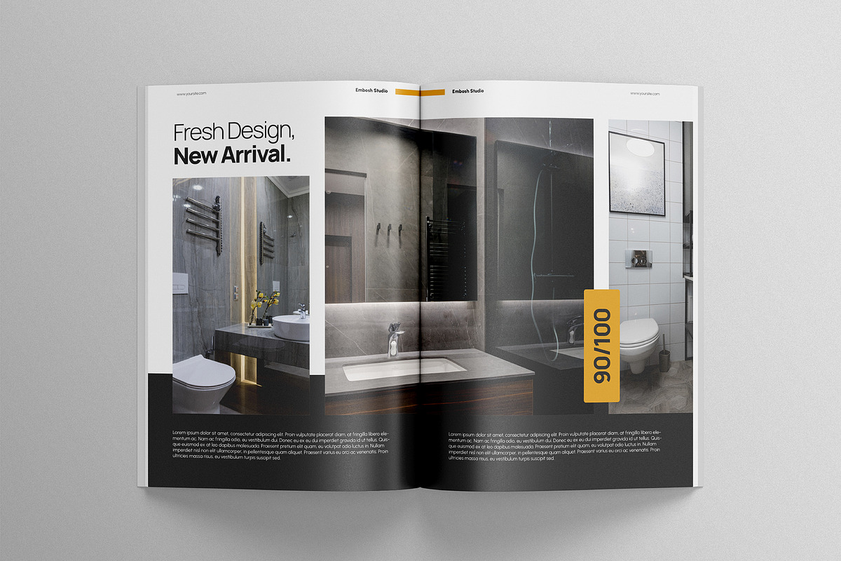 Design Interior Product Catalogue, a Magazine Template by VanillineGraph (Photo 7 of 8)