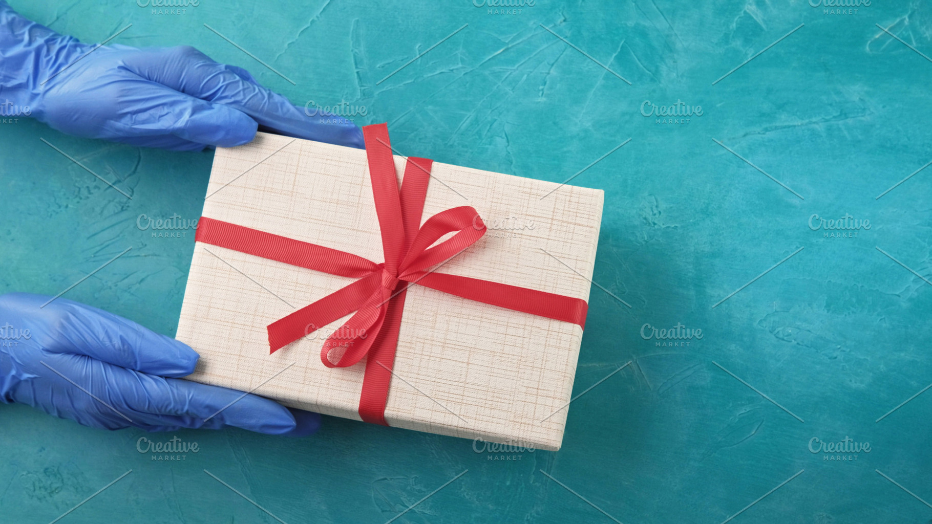 Quarantine surprise pandemic birthday hands gift, a Person Photo by Photo Drive Studio