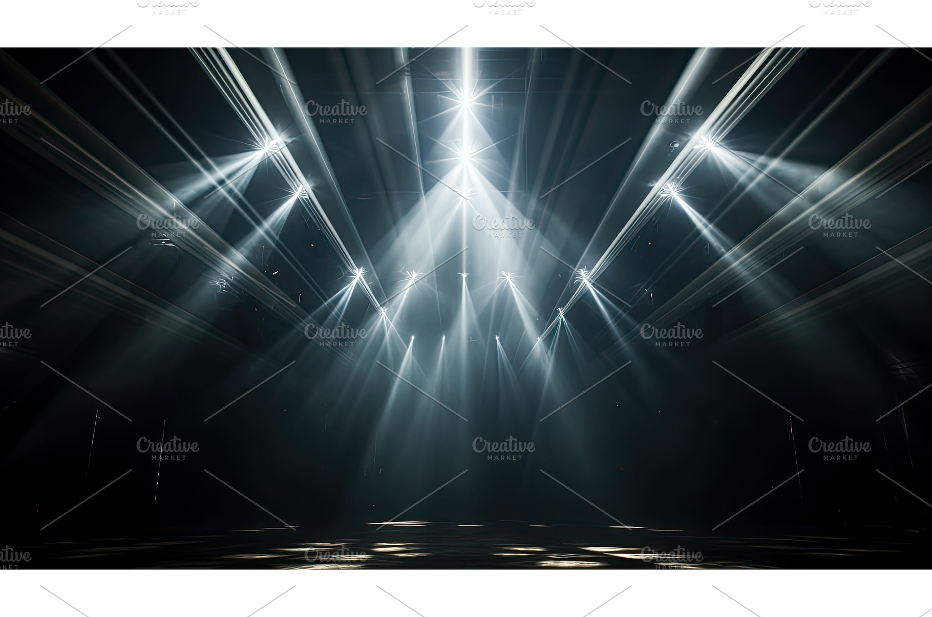 beam stage light beams ai generated, an Abstract Photo by pikepicture